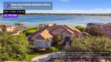 Free download $2,700,000 Single-Family Home for sale - 9245 SOUTHERN BREEZE DRIVE, Orlando, FL - 32836 video and edit with RedcoolMedia movie maker MovieStudio video editor online and AudioStudio audio editor onlin