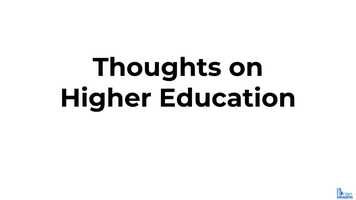 Free download 2_7. Thoughts on Higher Education.mp4.mp4 video and edit with RedcoolMedia movie maker MovieStudio video editor online and AudioStudio audio editor onlin