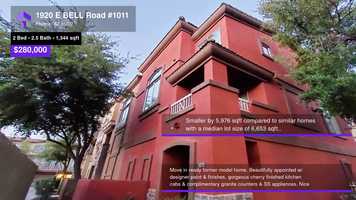 Free download $280,000 Townhouse for sale - 1920 E BELL Road #1011, Phoenix, AZ - 85022 video and edit with RedcoolMedia movie maker MovieStudio video editor online and AudioStudio audio editor onlin