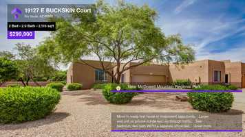 Free download $299,900 Townhouse for sale - 19127 E BUCKSKIN Court, Rio Verde, AZ - 85263 video and edit with RedcoolMedia movie maker MovieStudio video editor online and AudioStudio audio editor onlin