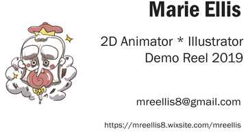 Free download 2D Animation Demo Reel  2019 - Marie Ellis video and edit with RedcoolMedia movie maker MovieStudio video editor online and AudioStudio audio editor onlin