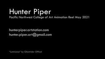 Free download 2D Animation Reel: Hunter Piper (May 2021) video and edit with RedcoolMedia movie maker MovieStudio video editor online and AudioStudio audio editor onlin
