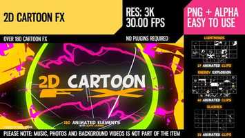Free download 2D Cartoon FX | Motion Graphics - Videohive template video and edit with RedcoolMedia movie maker MovieStudio video editor online and AudioStudio audio editor onlin