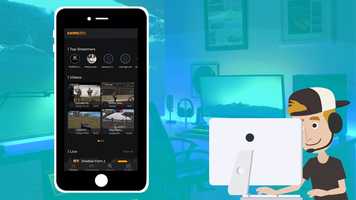 Free download 2D Explainer Video for GameSee App (1080P HD video) with customize backgrounds and scenes video and edit with RedcoolMedia movie maker MovieStudio video editor online and AudioStudio audio editor onlin
