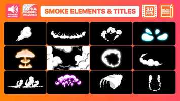 Free download 2DFX Smoke Elements And Titles | After Effects Project Files - Videohive template video and edit with RedcoolMedia movie maker MovieStudio video editor online and AudioStudio audio editor onlin