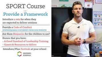 Free download 2 - PROVIDE a Framework - Inspired Schools Sport Course video and edit with RedcoolMedia movie maker MovieStudio video editor online and AudioStudio audio editor onlin