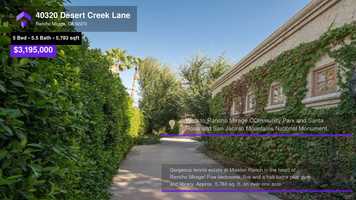 Free download $3,195,000 Single-Family Home for sale - 40320 Desert Creek Lane, Rancho Mirage, CA - 92270 video and edit with RedcoolMedia movie maker MovieStudio video editor online and AudioStudio audio editor onlin