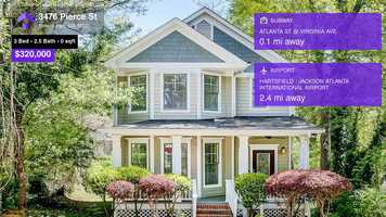 Free download $320,000 Single-Family Home for sale - 3476 Pierce St, College Park, GA - 30337 video and edit with RedcoolMedia movie maker MovieStudio video editor online and AudioStudio audio editor onlin