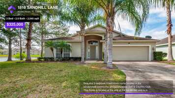 Free download $325,000 Single-Family Home for sale - 1819 SANDHILL LANE, Winter Haven, FL - 33884 video and edit with RedcoolMedia movie maker MovieStudio video editor online and AudioStudio audio editor onlin