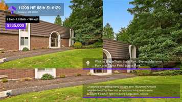 Free download $335,000 Condominium for sale - 11208 NE 68th St #129, Kirkland, WA - 98033 video and edit with RedcoolMedia movie maker MovieStudio video editor online and AudioStudio audio editor onlin