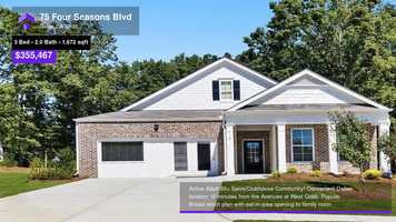 Free download $355,467 Single-Family Home for sale - 75 Four Seasons Blvd, Dallas, GA - 30132 video and edit with RedcoolMedia movie maker MovieStudio video editor online and AudioStudio audio editor onlin