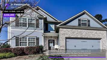 Free download $358,000 Single-Family Home for sale - 21 Fieldstone Ln, Dallas, GA - 30132 video and edit with RedcoolMedia movie maker MovieStudio video editor online and AudioStudio audio editor onlin