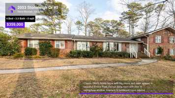 Free download $359,000 Single-Family Home for sale - 2053 Stoneleigh Dr #5, Stone Mountain, GA - 30087 video and edit with RedcoolMedia movie maker MovieStudio video editor online and AudioStudio audio editor onlin