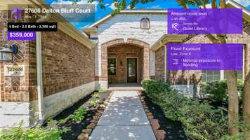 Free download $359,000 Single-Family Home for sale - 27606 Dalton Bluff Court, Katy, TX - 77494 video and edit with RedcoolMedia movie maker MovieStudio video editor online and AudioStudio audio editor onlin