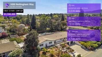 Free download $3,598,888 Single-Family Home for sale - 1050 Nottingham Way, Los Altos, CA - 94024 video and edit with RedcoolMedia movie maker MovieStudio video editor online and AudioStudio audio editor onlin