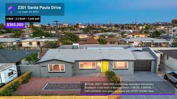 Free download $365,000 Single-Family Home for sale - 2301 Santa Paula Drive, Las Vegas, NV - 89104 video and edit with RedcoolMedia movie maker MovieStudio video editor online and AudioStudio audio editor onlin