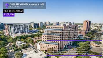 Free download $370,000 Condominium for sale - 3030 MCKINNEY Avenue #1904, Dallas, TX - 75204 video and edit with RedcoolMedia movie maker MovieStudio video editor online and AudioStudio audio editor onlin