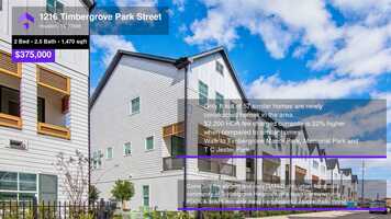 Free download $375,000 Townhouse for sale - 1216 Timbergrove Park Street, Houston, TX - 77008 video and edit with RedcoolMedia movie maker MovieStudio video editor online and AudioStudio audio editor onlin