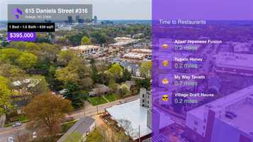 Free download $395,000 Condominium for sale - 615 Daniels Street #316, Raleigh, NC - 27605 video and edit with RedcoolMedia movie maker MovieStudio video editor online and AudioStudio audio editor onlin