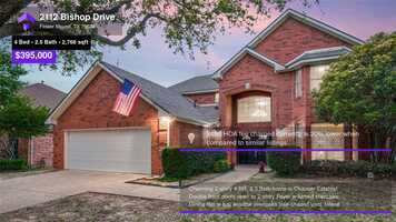 Free download $395,000 Single-Family Home for sale - 2112 Bishop Drive, Flower Mound, TX - 75028 video and edit with RedcoolMedia movie maker MovieStudio video editor online and AudioStudio audio editor onlin
