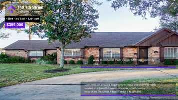 Free download $399,000 Single-Family Home for sale - 140 7th Street, Sugar Land, TX - 77498 video and edit with RedcoolMedia movie maker MovieStudio video editor online and AudioStudio audio editor onlin