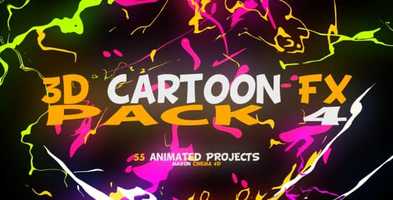 Free download 3D Cartoon FX Pack 4 | Cinema 4D Templates - Videohive video and edit with RedcoolMedia movie maker MovieStudio video editor online and AudioStudio audio editor onlin