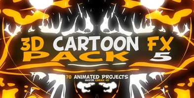 Free download 3D Cartoon FX Pack 5 | Cinema 4D Templates - Videohive video and edit with RedcoolMedia movie maker MovieStudio video editor online and AudioStudio audio editor onlin