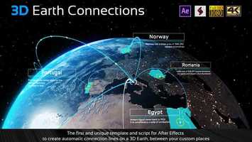 Free download 3D Earth Connections Motion Design video and edit with RedcoolMedia movie maker MovieStudio video editor online and AudioStudio audio editor onlin