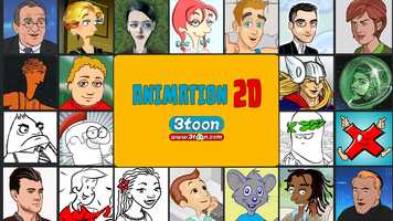 Free download 3TOON Animation 2D video and edit with RedcoolMedia movie maker MovieStudio video editor online and AudioStudio audio editor onlin