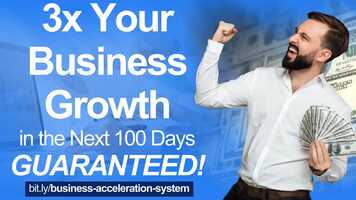 Free download 3x Your Business Growth in the Next 100 Days GUARANTEED video and edit with RedcoolMedia movie maker MovieStudio video editor online and AudioStudio audio editor onlin