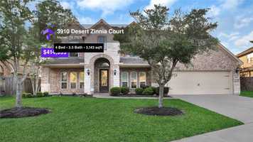 Free download $414,999 Single-Family Home for sale - 3910 Desert Zinnia Court, Manvel, TX - 77578 video and edit with RedcoolMedia movie maker MovieStudio video editor online and AudioStudio audio editor onlin