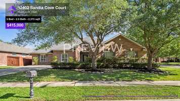 Free download $415,000 Single-Family Home for sale - 12402 Sandia Cove Court, Houston, TX - 77041 video and edit with RedcoolMedia movie maker MovieStudio video editor online and AudioStudio audio editor onlin