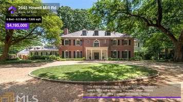 Free download $4,195,000 Single-Family Home for sale - 2645 Howell Mill Rd, Atlanta, GA - 30327 video and edit with RedcoolMedia movie maker MovieStudio video editor online and AudioStudio audio editor onlin