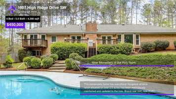Free download $435,000 Single-Family Home for sale - 1807 High Ridge Drive SW, Conyers, GA - 30094 video and edit with RedcoolMedia movie maker MovieStudio video editor online and AudioStudio audio editor onlin