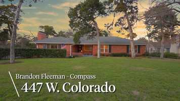 Free download 447 W. Colorado - Brandon Fleeman video and edit with RedcoolMedia movie maker MovieStudio video editor online and AudioStudio audio editor onlin