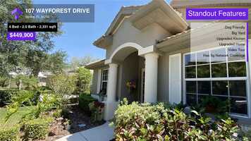 Free download $449,900 Single-Family Home for sale - 107 WAYFOREST DRIVE, Venice, FL - 34292 video and edit with RedcoolMedia movie maker MovieStudio video editor online and AudioStudio audio editor onlin