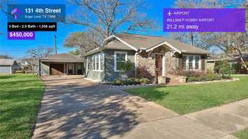 Free download $450,000 Single-Family Home for sale - 131 4th Street, Sugar Land, TX - 77498 video and edit with RedcoolMedia movie maker MovieStudio video editor online and AudioStudio audio editor onlin