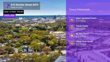 Free download $455,000 Condominium for sale - 615 Daniels Street #214, Raleigh, NC - 27605 video and edit with RedcoolMedia movie maker MovieStudio video editor online and AudioStudio audio editor onlin