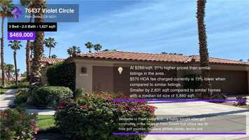 Free download $469,000 Condominium for sale - 76437 Violet Circle, Palm Desert, CA - 92211 video and edit with RedcoolMedia movie maker MovieStudio video editor online and AudioStudio audio editor onlin
