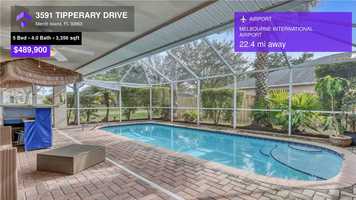 Free download $489,900 Single-Family Home for sale - 3591 TIPPERARY DRIVE, Merritt Island, FL - 32953 video and edit with RedcoolMedia movie maker MovieStudio video editor online and AudioStudio audio editor onlin