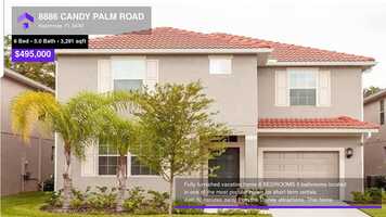 Free download $495,000 Single-Family Home for sale - 8886 CANDY PALM ROAD, Kissimmee, FL - 34747 video and edit with RedcoolMedia movie maker MovieStudio video editor online and AudioStudio audio editor onlin