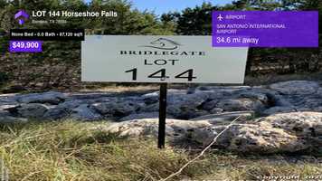 Free download $49,900 Unknown for sale - LOT 144 Horseshoe Falls, Bandera, TX - 78003 video and edit with RedcoolMedia movie maker MovieStudio video editor online and AudioStudio audio editor onlin