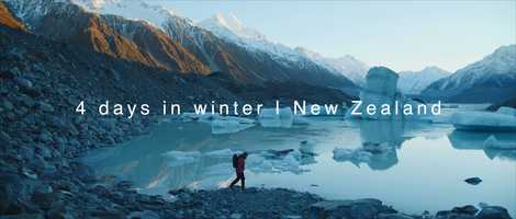 Free download 4 days in New Zealand in winter video and edit with RedcoolMedia movie maker MovieStudio video editor online and AudioStudio audio editor onlin