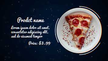 Free download 4K Food Menu Presentation video and edit with RedcoolMedia movie maker MovieStudio video editor online and AudioStudio audio editor onlin