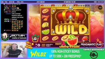 Free download 4X4!! Mega Big Win From Juicy Fruits Slot!!.mp4 video and edit with RedcoolMedia movie maker MovieStudio video editor online and AudioStudio audio editor onlin