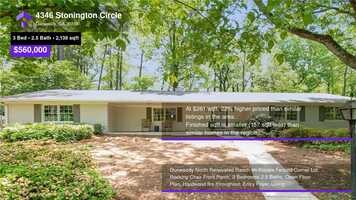 Free download $540,000 Single-Family Home for sale - 4346 Stonington Circle, Dunwoody, GA - 30338 video and edit with RedcoolMedia movie maker MovieStudio video editor online and AudioStudio audio editor onlin