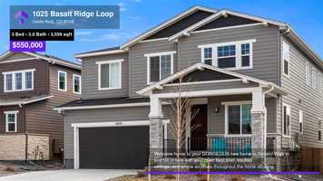 Free download $550,000 Single-Family Home for sale - 1025 Basalt Ridge Loop, Castle Rock, CO - 80108 video and edit with RedcoolMedia movie maker MovieStudio video editor online and AudioStudio audio editor onlin