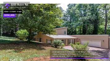 Free download $550,000 Single-Family Home for sale - 5255 Buice Rd, Johns Creek, GA - 30022 video and edit with RedcoolMedia movie maker MovieStudio video editor online and AudioStudio audio editor onlin