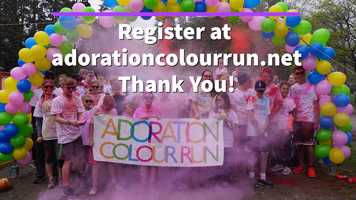 Free download 5th Adoration Colour Run! video and edit with RedcoolMedia movie maker MovieStudio video editor online and AudioStudio audio editor onlin