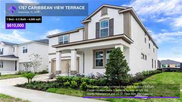 Free download $610,000 Single-Family Home for sale - 1767 CARIBBEAN VIEW TERRACE, Kissimmee, FL - 34747 video and edit with RedcoolMedia movie maker MovieStudio video editor online and AudioStudio audio editor onlin